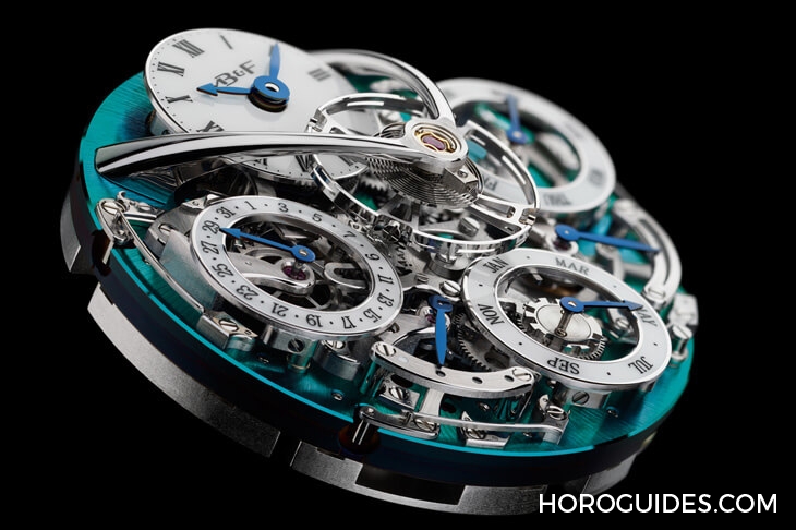 MB&F - 更科技感的太空飛船,MB&F萬年曆新款鈦金屬綠面