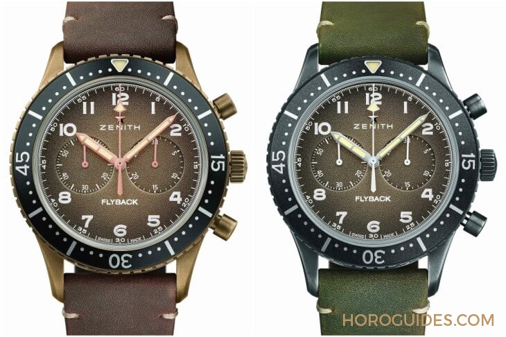 ZENITH - PILOT - 29.2240.405/18.C801 - [BASEL 2018]ZENITH青銅傳奇再開！Pilot系列TIPO CP-2計時碼錶