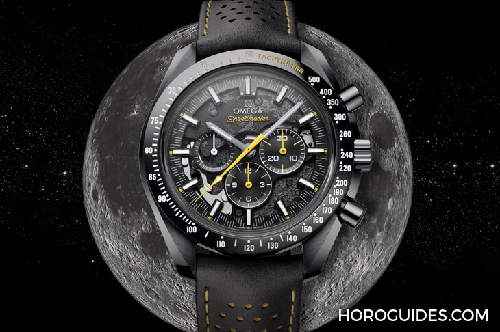 OMEGA - SPEEDMASTER - 311.92.44.30.01.001 - [BASEL 2018]OMEGA月之暗面登月錶慶祝繞月50週年，黑化月球超寫實