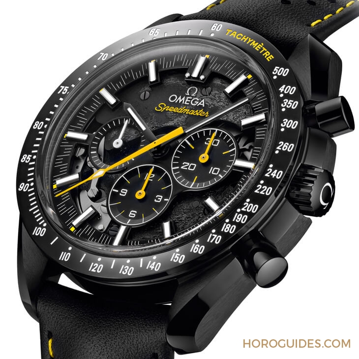 OMEGA - SPEEDMASTER - 311.92.44.30.01.001 - [BASEL 2018]OMEGA月之暗面登月錶慶祝繞月50週年，黑化月球超寫實