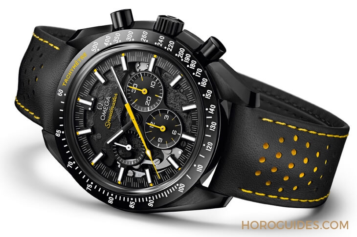 OMEGA - SPEEDMASTER - 311.92.44.30.01.001 - [BASEL 2018]OMEGA月之暗面登月錶慶祝繞月50週年，黑化月球超寫實