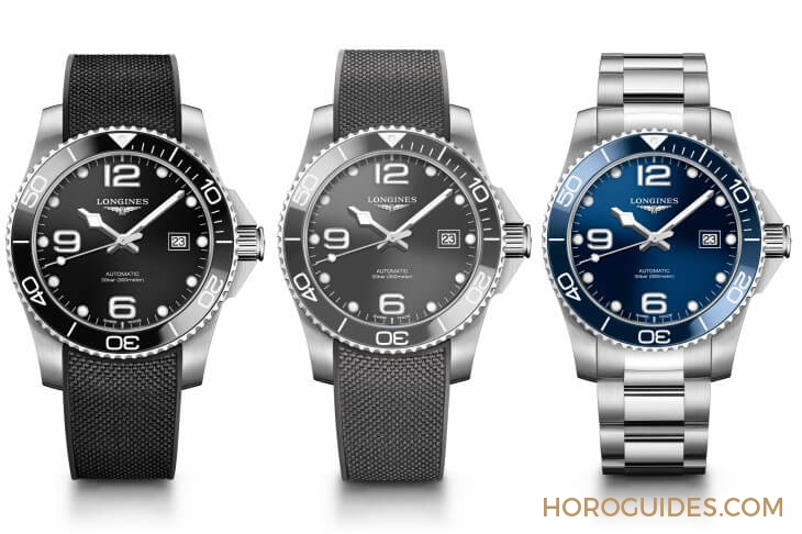 LONGINES - 2018入門潛水錶首選!浪琴表HydroConquest「浪鬼」升級陶瓷圈
