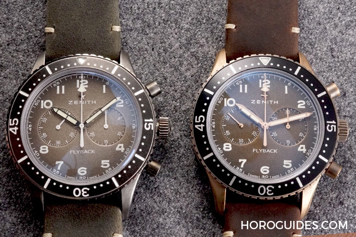 ZENITH - PILOT - 29.2240.405/18.C801 - [BASEL 2018]ZENITH Pilot系列TIPO CP-2計時碼錶，復古感最到位