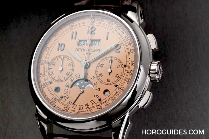 PATEK PHILIPPE - GRAND COMPLICATIONS - 5270P-001 - [BASEL 2018]百達翡麗5270P萬年曆計時，第一只鉑金＋稀有Salmon錶盤