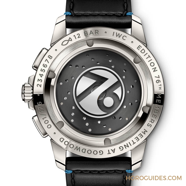 IWC - IWC與BENZ鷗翼跑車合作,並推出工程師特別版計時碼錶