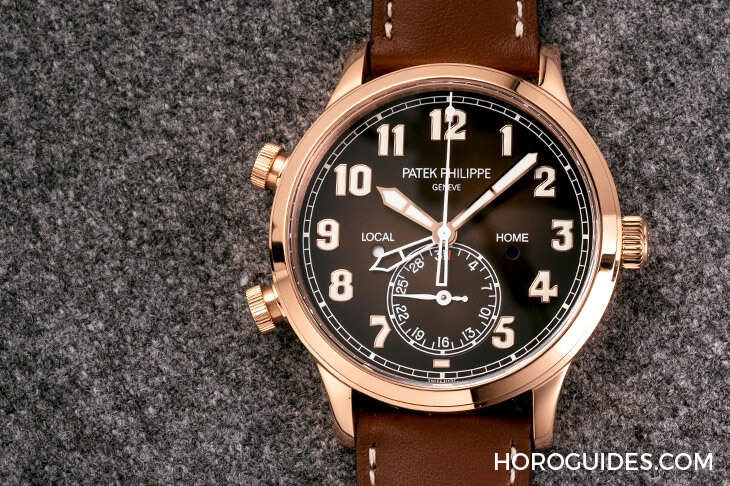 PATEK PHILIPPE - COMPLICATIONS - 5524R-001 - [BASEL 2018] 百達翡麗飛行錶Calatrava Pilot Travel Time，金棕配色貴氣版