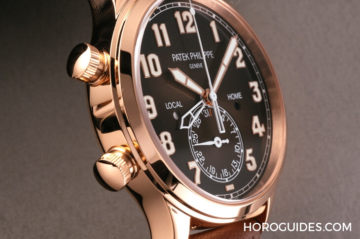 PATEK PHILIPPE - COMPLICATIONS - 5524R-001 - [BASEL 2018] 百達翡麗飛行錶Calatrava Pilot Travel Time，金棕配色貴氣版