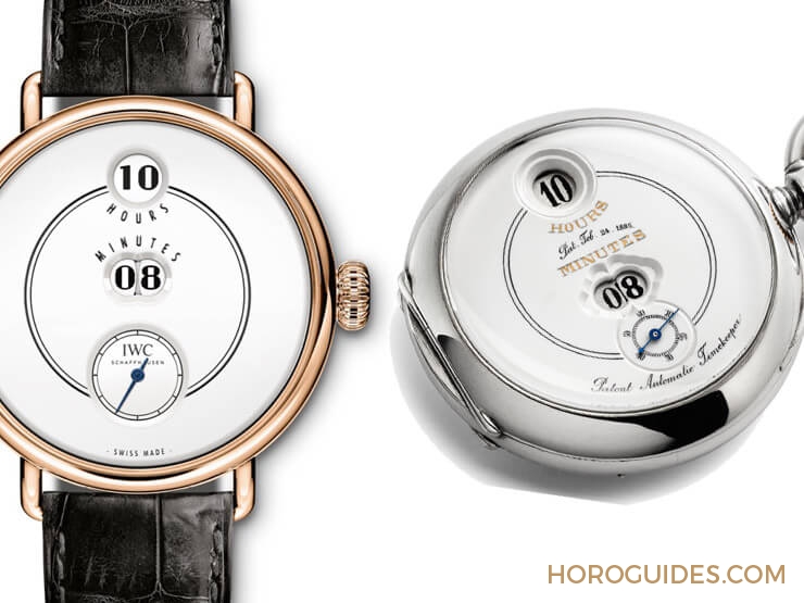 IWC - IWC 150週年「致敬波威柏」 古典漆面+第一只數字時分錶