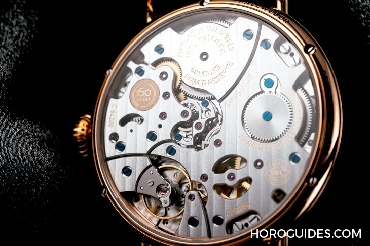 IWC - IWC 150週年「致敬波威柏」 古典漆面+第一只數字時分錶