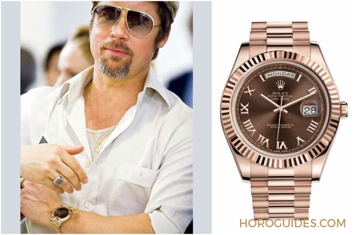 ROLEX - COSMOGRAPH DAYTONA - 116520-78590 - [名人錶盒]Brad Pitt戴什麼錶？原來他也是勞力士鐵粉