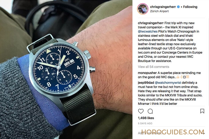IWC - IWC Pilot復刻計時碼錶,品牌官網獨家販售