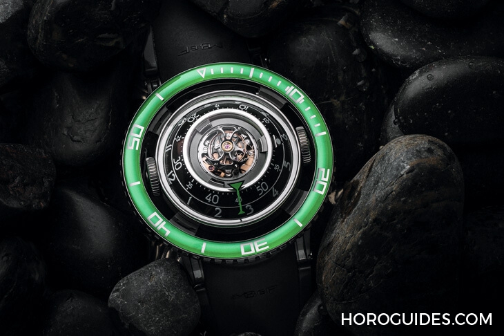 MB&F - MB&F水母錶HM7,另類「海洋風」綠色螢光新款