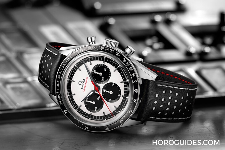 OMEGA - OMEGA Speedmaster CK 2998限量版,Panda Dial熊貓面搭紅針