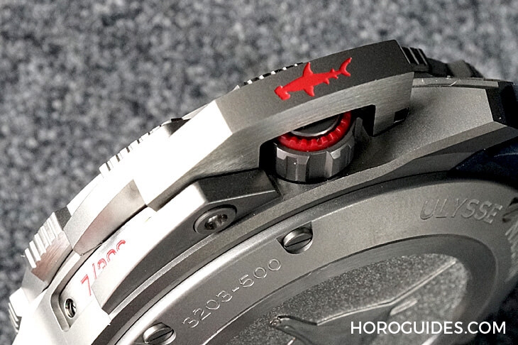 ULYSSE NARDIN - DIVER - 3203-500LE-3/93-HAMMER - 錘頭鯊出沒注意!雅典錶Deep Dive千米潛水錶強悍又霸氣
