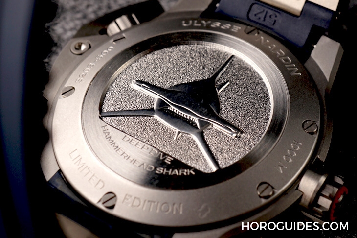 ULYSSE NARDIN - DIVER - 3203-500LE-3/93-HAMMER - 錘頭鯊出沒注意!雅典錶Deep Dive千米潛水錶強悍又霸氣