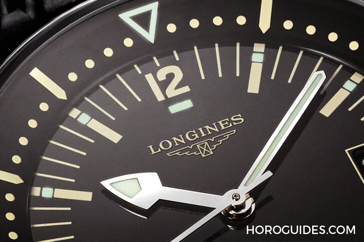 LONGINES - 浪琴表Legend Diver復刻潛水錶,黑得更有型