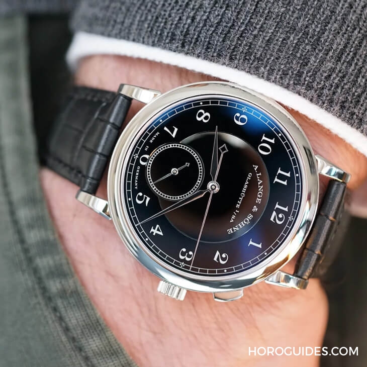 A. LANGE & SÖHNE - 1815 - 297.021 - 拍賣史上最高價的朗格！不鏽鋼1815跳秒錶拍出一般款14倍價格