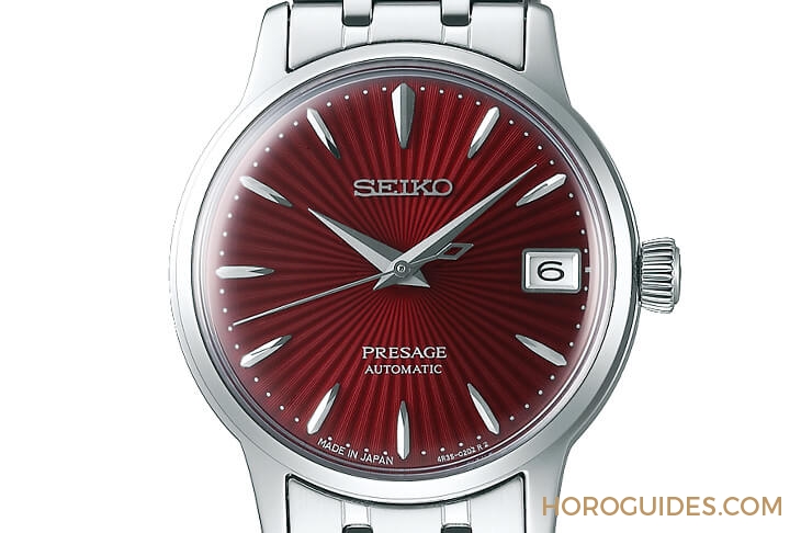SEIKO - SEIKO Presage高性價比新款,雞尾酒為靈感的夏日微醺