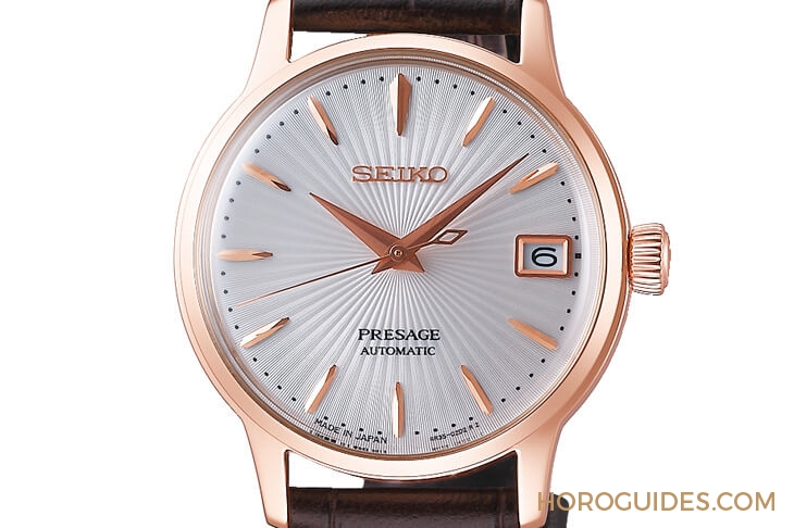 SEIKO - SEIKO Presage高性價比新款,雞尾酒為靈感的夏日微醺