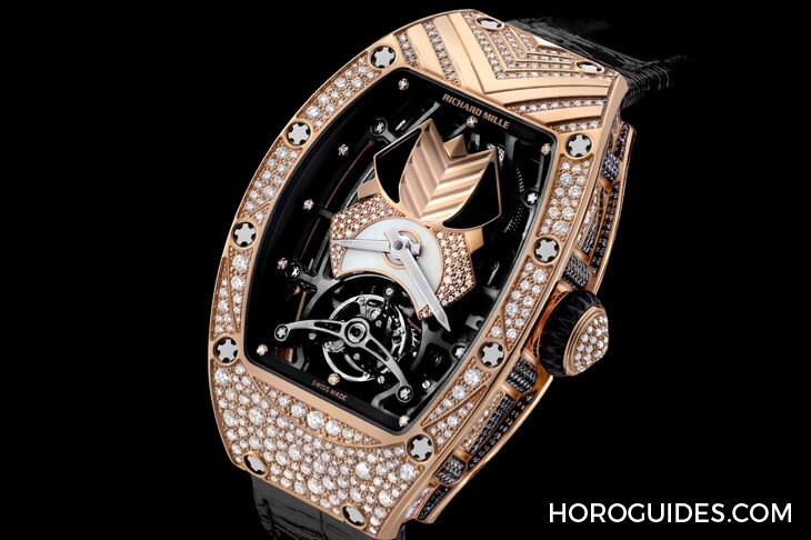RICHARD MILLE - RICHARD MILLE RM 71-01 Talisman女錶,搭載第一枚自製自動上鍊陀飛輪機芯