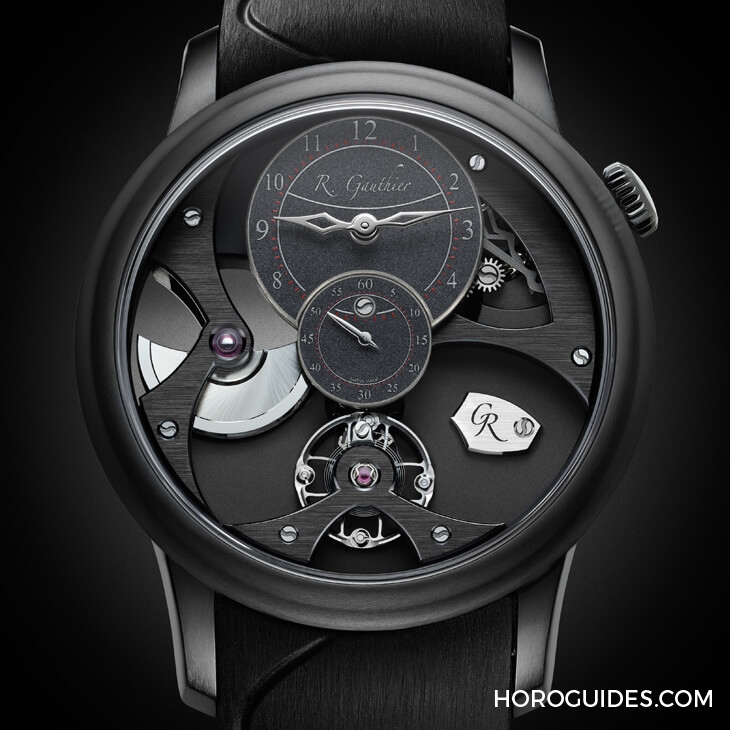 ROMAIN GAUTHIER - 鈦金屬不僅科技,還可以很頂級!獨立製錶ROMAIN GAUTHIER的Insight Micro-Rotor