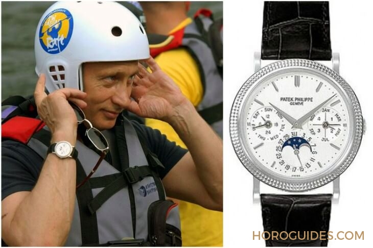 PATEK PHILIPPE - [名人錶盒]俄羅斯總統Putin戴什麼錶？PP、IWC⋯最常戴的居然是？