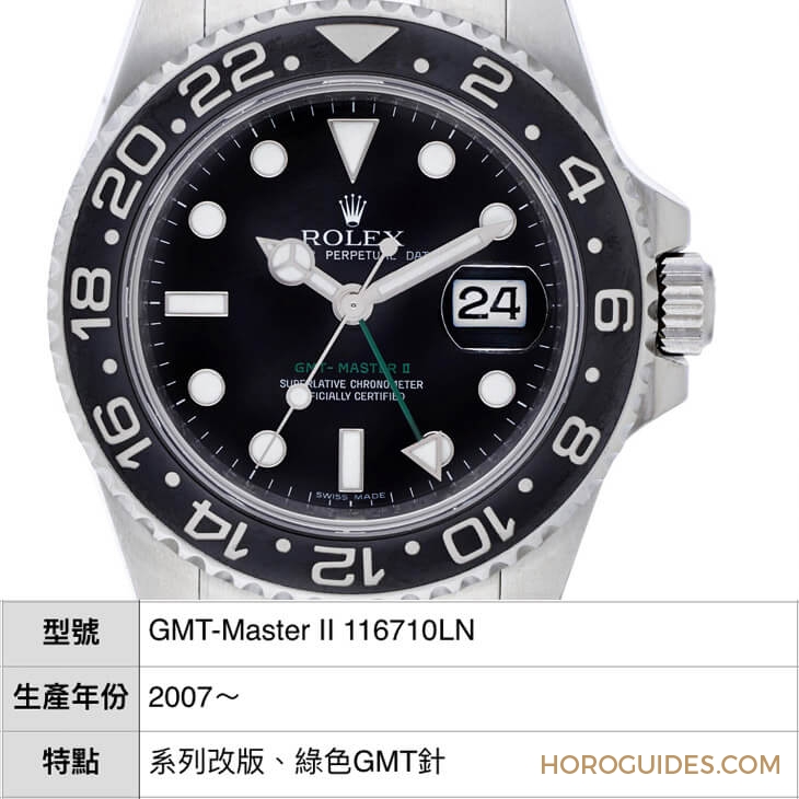 ROLEX - GMT-MASTER II - 126710BLRO-0001 - [BASEL 2018]勞力士百事圈重出江湖！盤點GMT-Master歷代重要型號