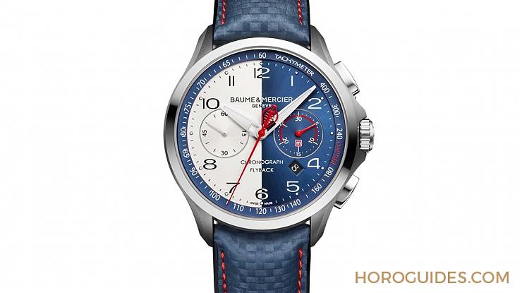 Baume & Mercier - 名士經典跑車聯名第三發 撞色拼接有看頭