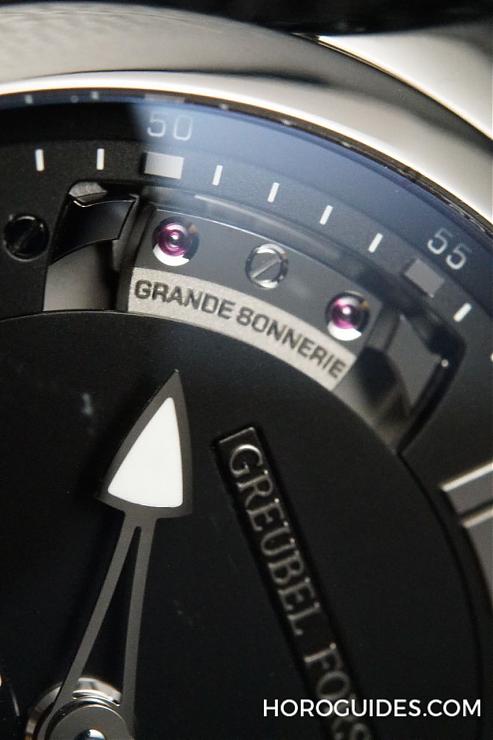 GREUBEL FORSEY - GRANDE SONNERIE - P048 - 陀飛輪專家 晉身大自鳴聖堂