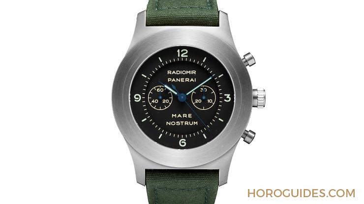 OFFICINE PANERAI - 重返1993,沛納海首枚計時碼錶Mare Nostrum藍面再現