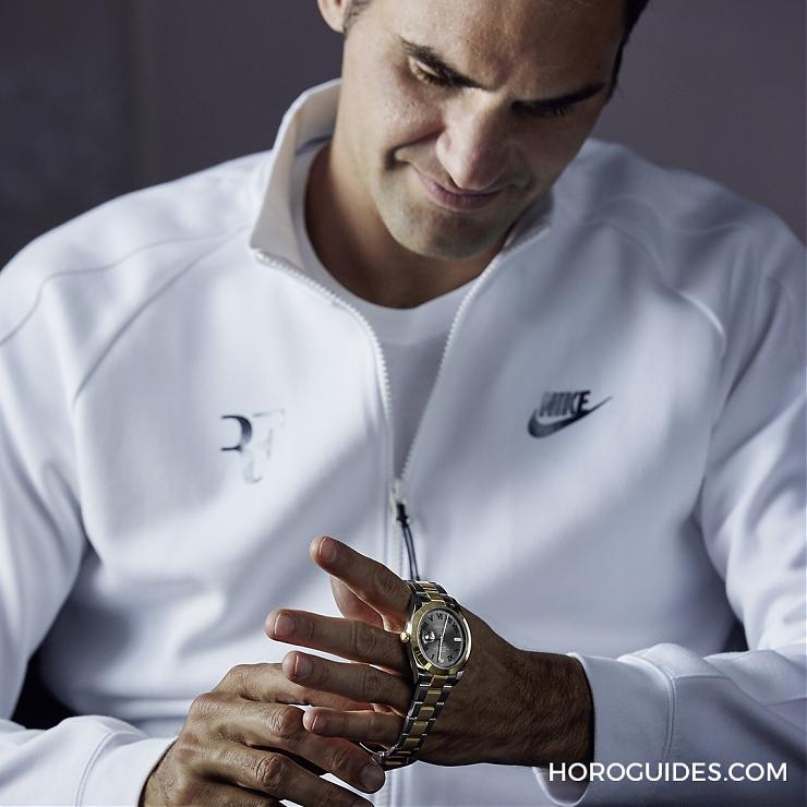 ROLEX - DATEJUST II - 126303-72613 - Roger Federer戴這款勞力士再拿溫布敦冠軍,第19個大滿貫金盃續寫傳奇!!!