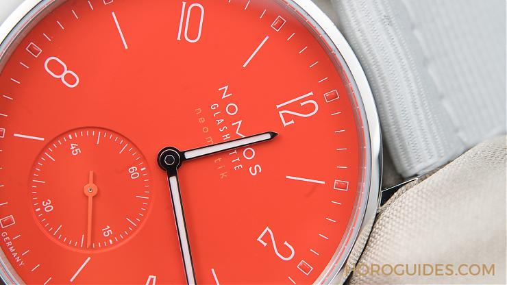 NOMOS - 色計最純粹的NOMOS Ahoi Neomatik 無須刷存在感