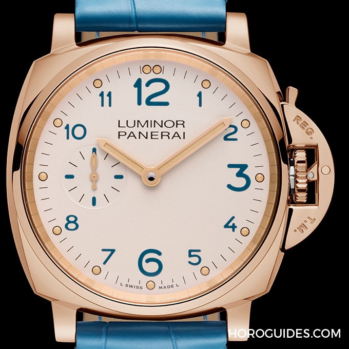 OFFICINE PANERAI - 沛納海再修身,Luminor Due藍面正火紅