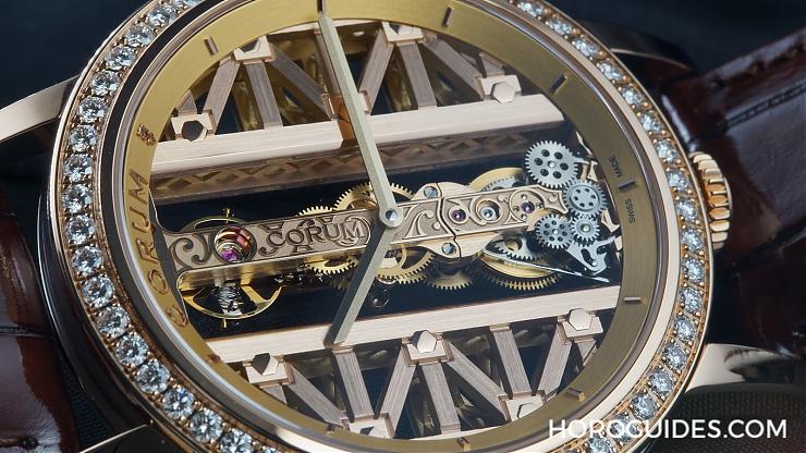 CORUM - GOLDEN BRIDGE - B113/03058 - 酒桶換圓筒,最講求結構設計的CORUM金橋圓形腕錶
