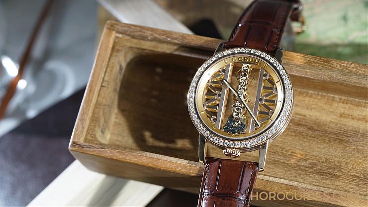 CORUM - GOLDEN BRIDGE - B113/03058 - 酒桶換圓筒,最講求結構設計的CORUM金橋圓形腕錶