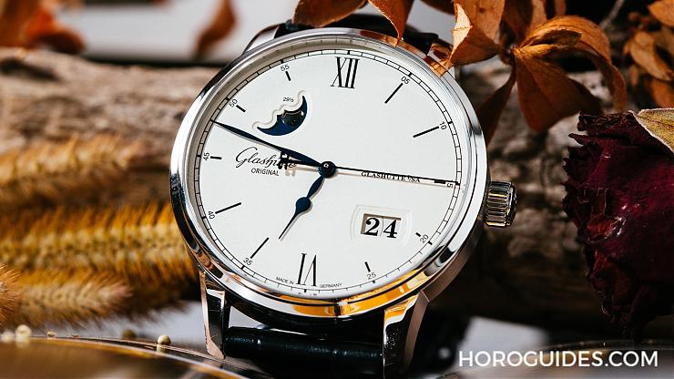 GLASHÜTTE ORIGINAL - SENATOR PANORAMA DATE - 100-04-32-12-04 - 紳士選擇的迷人功能-格拉蘇蒂原創議員大日曆月相錶