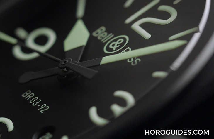 BELL & ROSS - INSTRUMENTS - [BASEL 2018]黑的才亮眼-BELL&ROSS BR03-92 Nightlum