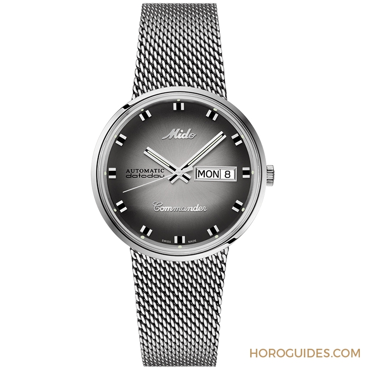 MIDO - COMMANDER - M902.407.76.057.00 - [BASEL 2018]MIDO一百週年，復刻美好時光