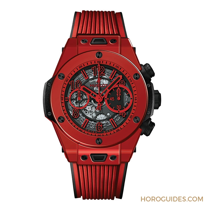 HUBLOT - BIG BANG - [BASEL 2018]HUBLOT的陶瓷新境界，高硬度的鮮豔魔力紅