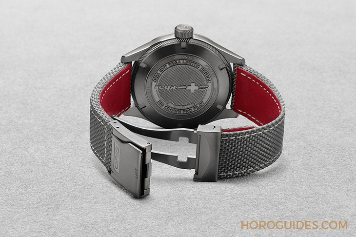 ORIS - BIG CROWN - 01 748 7710 4284-Set - [BASEL 2018]與空中救援REGA團隊再度合作，ORIS推出雙時區功能腕錶