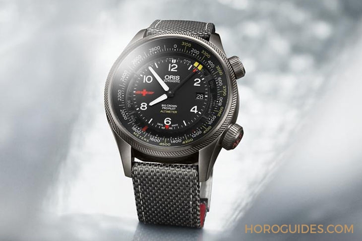 ORIS - BIG CROWN - 01 748 7710 4284-Set - [BASEL 2018]與空中救援REGA團隊再度合作，ORIS推出雙時區功能腕錶