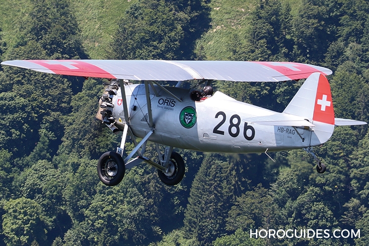 ORIS - BIG CROWN - 01 754 7741 4087-Set LS - [BASEL 2018]綠面大錶冠飛行腕錶，ORIS的航空新夥伴Hangar 31