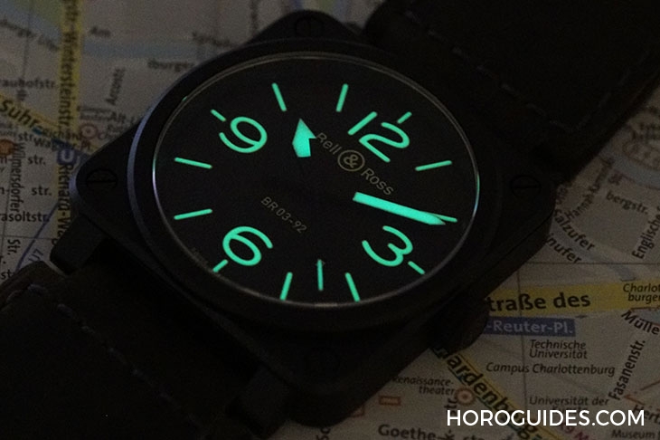 BELL & ROSS - INSTRUMENTS - [BASEL 2018]亮的就是要你一眼就懂-BELL&ROSS BR03-92 Nightlum