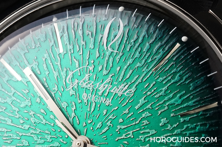 GLASHÜTTE ORIGINAL - Vintage - 2-39-47-04-02-04 - 綠面Out,漸變綠Cool,從GO看德國佬的色彩學