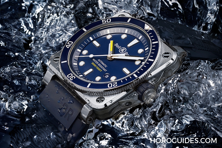 BELL & ROSS - 戴潛水錶的另一種方式:BELL&ROSS的藍面新款Diver Blue