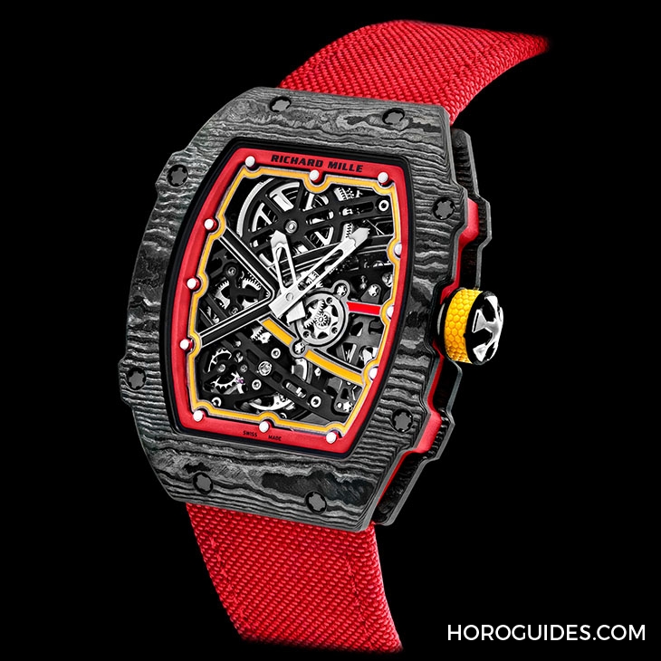 RICHARD MILLE - 跨國、跨運動,色彩大爆發:RICHARD MILLE RM 67-02