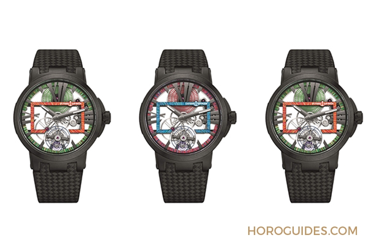 ULYSSE NARDIN - EXECUTIVE - 1713-139LE/HYPERSPACE - 讓想像力在錶殼裡奔馳:雅典錶Executive Skeleton Tourbillon Hyperspace