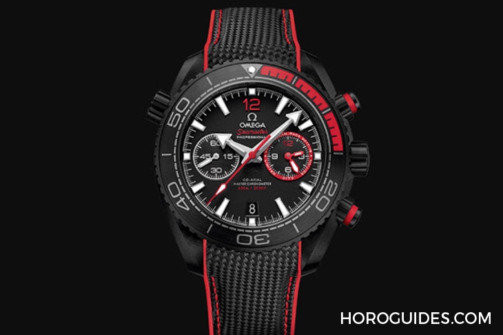 OMEGA - Volvo Ocean Race環球帆船賽冠軍時計:歐米茄海馬系列Planet Ocean Deep Black