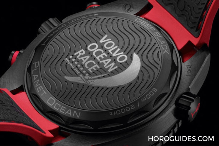 OMEGA - Volvo Ocean Race環球帆船賽冠軍時計:歐米茄海馬系列Planet Ocean Deep Black