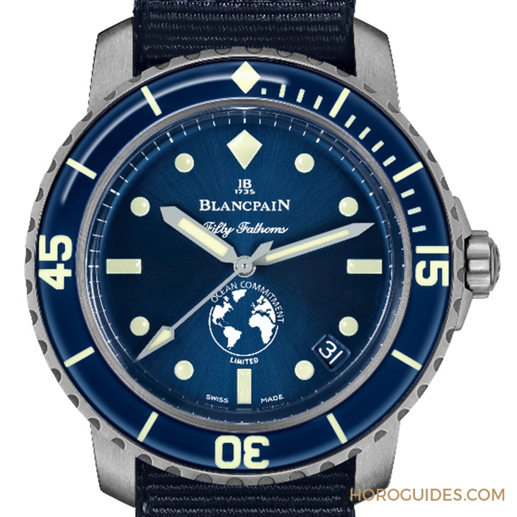 BLANCPAIN - 海洋保護放第一,寶珀「心繫海洋」限量版腕錶第三發